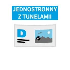 Banery jednostronne z tunelami