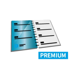 kalendarze książkowe spiralowane Premium