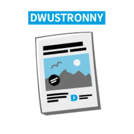 Plakaty dwustronne (jednakowa grafika na dwóch stronach)