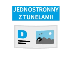 Banery jednostronne z tunelami druk online