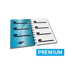 kalendarze książkowe spiralowane Premium druk online