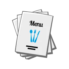 Menu karty druk online