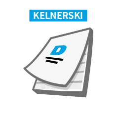 Notesy kelnerskie klejone z okładką druk online