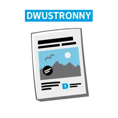 Plakaty dwustronne (jednakowa grafika na dwóch stronach) druk online