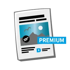 Plakaty jednostronne Premium druk online