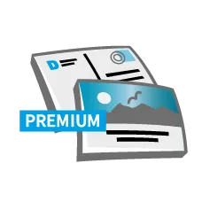 Pocztówki Premium druk online