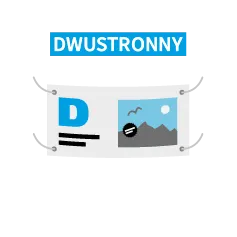 Banery dwustronne druk online